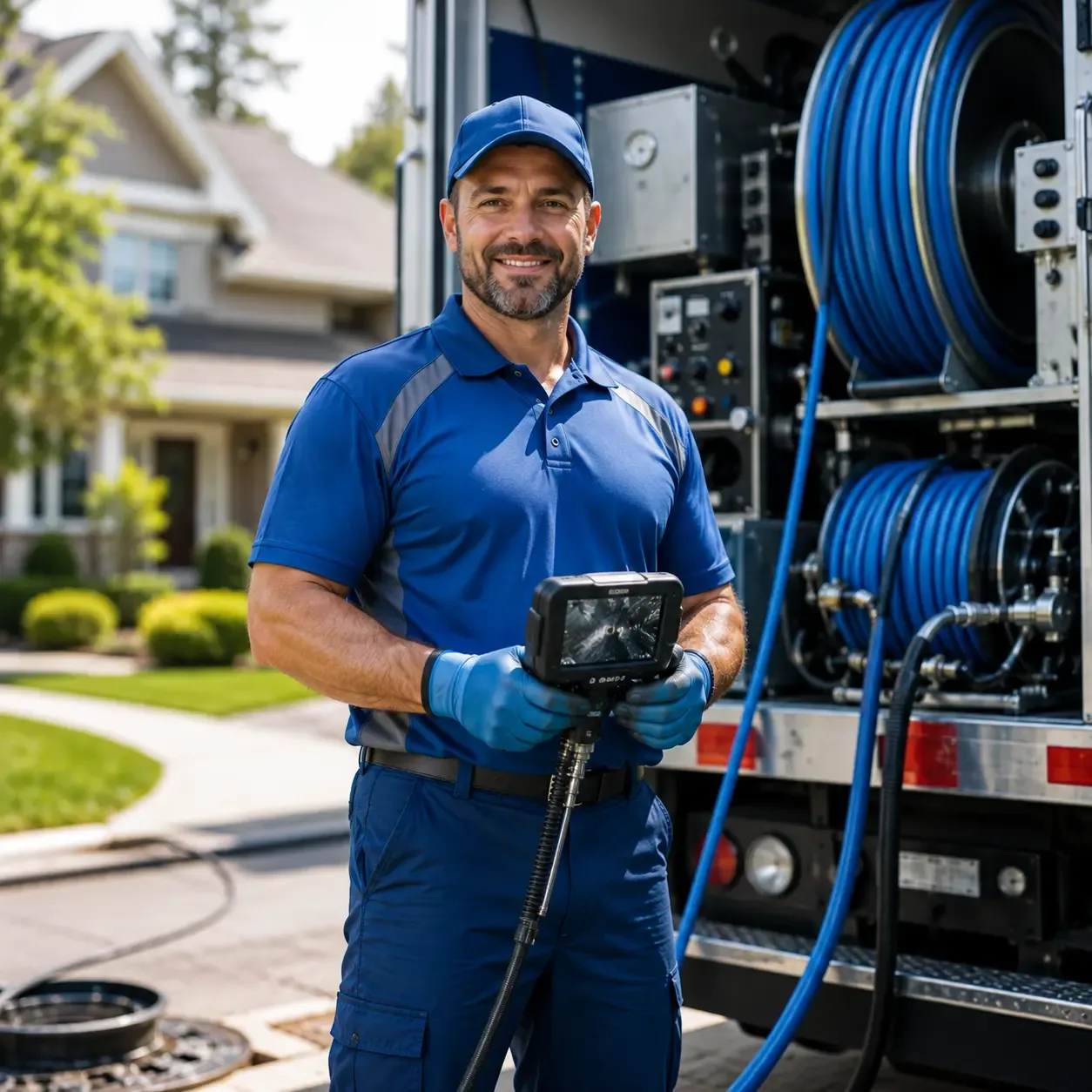Local outdoor drain cleaning specialists in Putnamville, IN